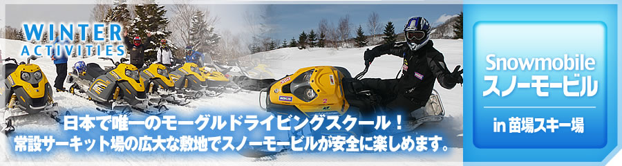 スノーモービル
